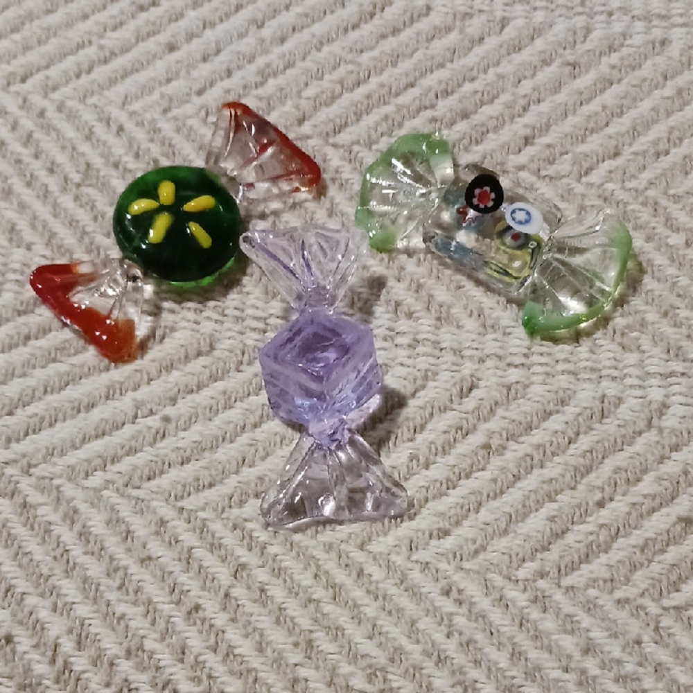 Colorful Glass Candy Art Set